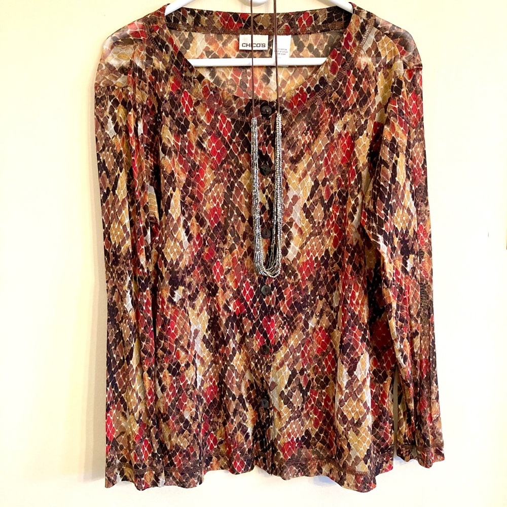 Chico’s Blouse - Picture 7 of 8